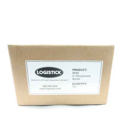 LOGISTICK 00 Phosphated Buckle 3/4In Other Packaging And Labeling Parts And Accessory, 500PK BKB6